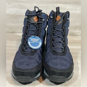 Columbia Men’s Firecamp Boot, Collegiate Navy/Bright Copper